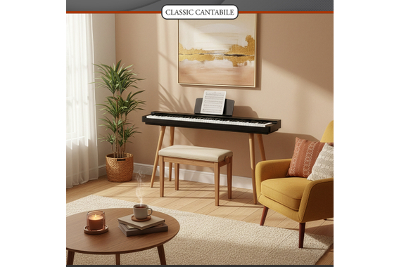 Classic Cantabile SP-316 Stage Piano Schwarz  - Retoure (Zustand: sehr gut) image 9
