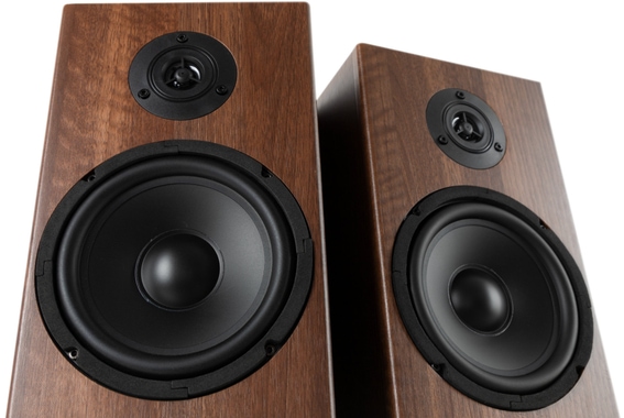 McGrey BSS-265 BR 6,5" HiFi Regallautsprecher Paar Braun  2x 40W RMS  - Retoure (Zustand: gut) image 9