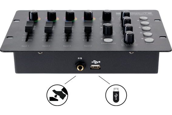 Set Impianto Luci Algam Lighting LAL PAR-410-QUAD image 9