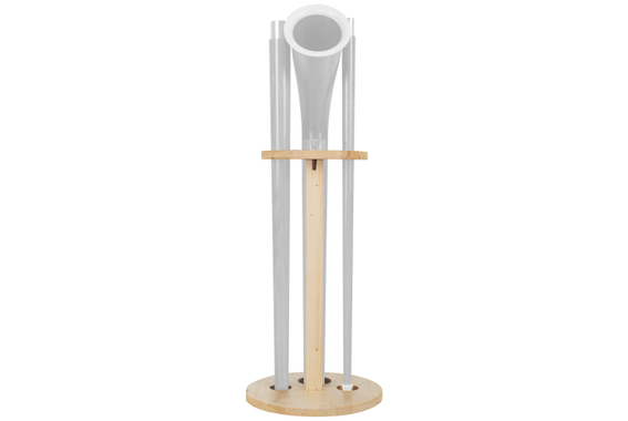 Lechgold AHS-2NG Alphornstandaard Naturel image 9