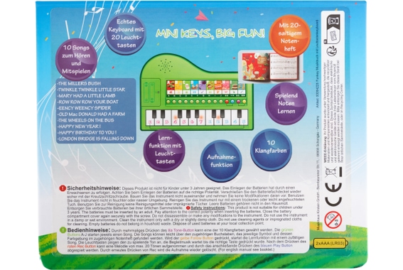 Livre de Musique FunKey avec Clavier à Touches Lumineuses image 9