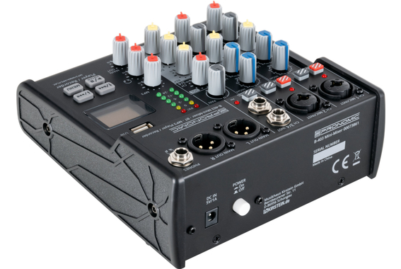 Pronomic B-403 Mini-Mixer mit Bluetooth® und USB-Recording  - Retoure (Zustand: sehr gut) image 9