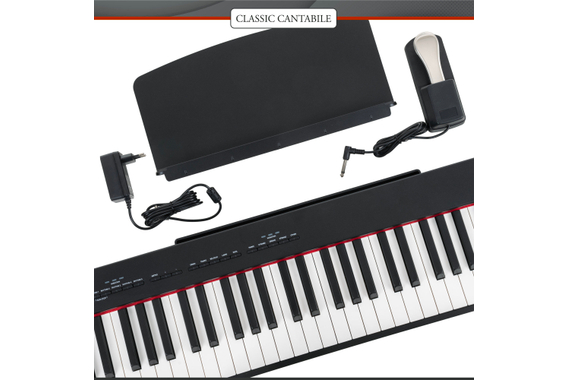 Classic Cantabile SP-316 Stage Piano Set Supporto Nero image 9