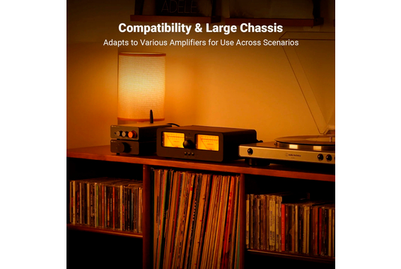 Fosi Audio LC30 VU Verstärker/Boxen Umschalter Orange image 9