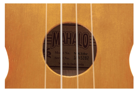 Mahalo Kahiko Serie Ukulele Soprano Trans Brown image 9