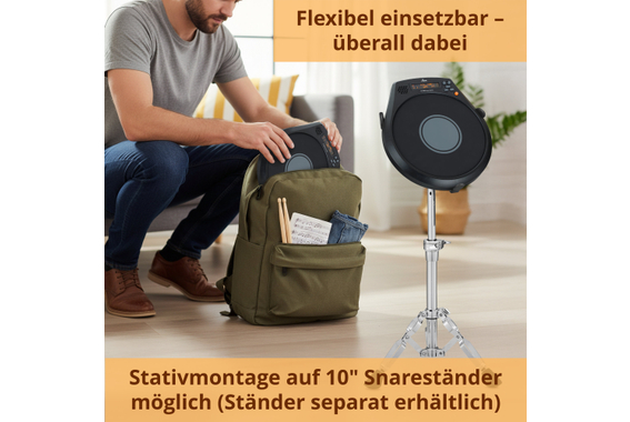 XDrum DT-1000 Drum Trainer Rhythm Coach image 9