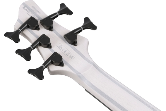 Ibanez BTB855MS-TWF Bass Workshop BTB Basse Électrique 5-String Transparent White Flat image 9