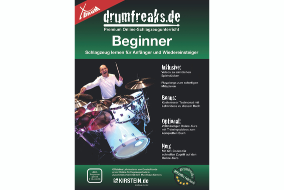 XDrum Semi 22" Standard Drumstel Lipstick Red Set incl. Galgenstandaard + Crashbekken image 9