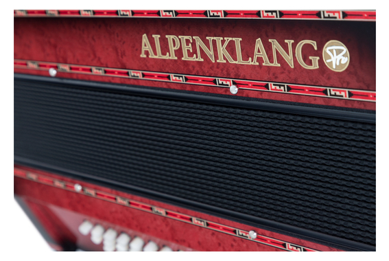 Alpenklang Pro accordeon III 72 M shadow red image 9