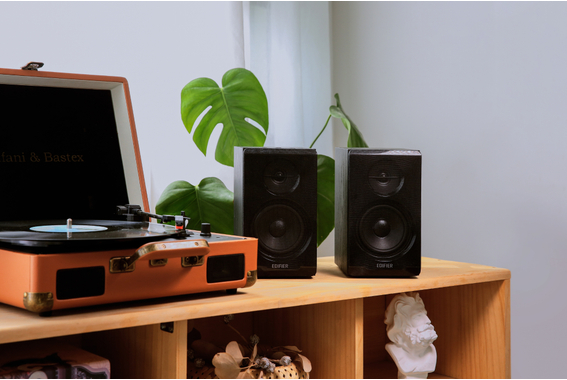 Enceinte Bibliothèque Edifier R33BT Noire image 9