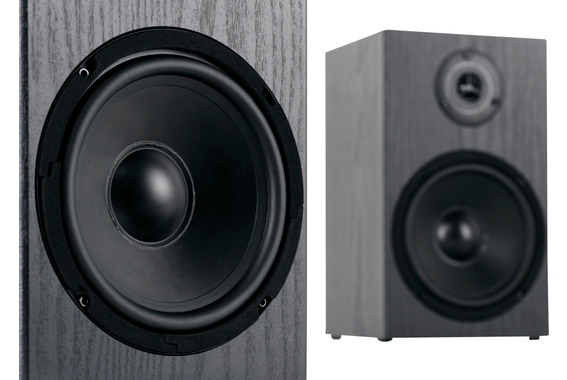 McGrey BSS-265 BK 6,5" HiFi Regallautsprecher Paar Schwarz 2x 40W RMS  - Retoure (Zustand: gut) image 9