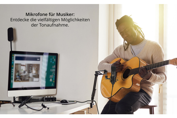 Pronomic USB-M 2000 BK Podcast Kondensatormikrofon  - Retoure (Zustand: sehr gut) image 9