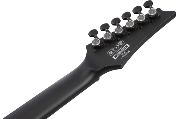 Ibanez RGRTBB21-BKF Iron Label Baritone Black Flat image 9