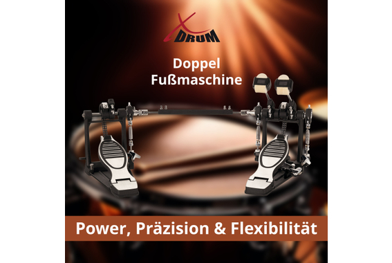 XDrum Pro Doppel Fußmaschine  - Retoure (Zustand: gut) image 9