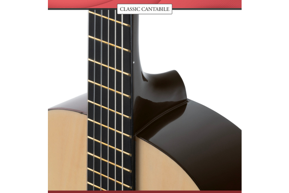 Classic Cantabile Acoustic Series AS-851-L Klassieke Gitaar 3/4 Voor Linkshandigen image 9
