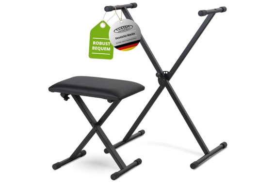 FunKey 61 Performer Set Noir Incl. Support Clavier + Banc image 9