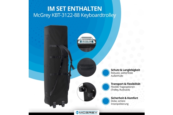 McGrey SK-88 Keyboard Super Kit Trolly Set image 9