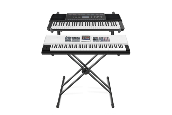 Classic Cantabile 2-fach Doppel-X-Keyboardständer  - Retoure (Zustand: gut) image 9