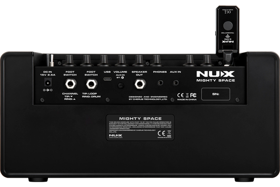 Set Amplificatore per Chitarra Compatto NUX Mighty Space image 9