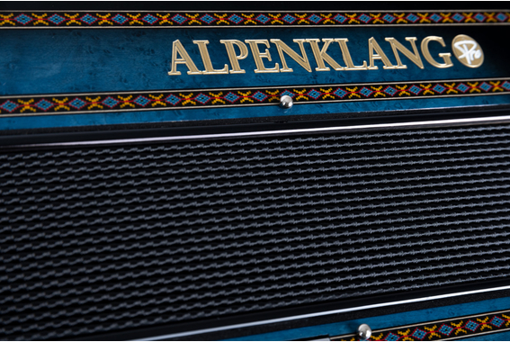 Alpenklang Pro acordeón IV 96 M Shadow Blue image 9