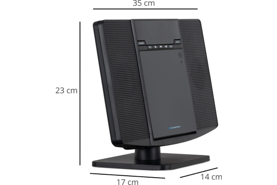 McGrey MCD-60 Vertikal Stereoanlage mit CD/MP3-Player, USB-Slot und Bluetooth  - Retoure (Zustand: gut) image 9