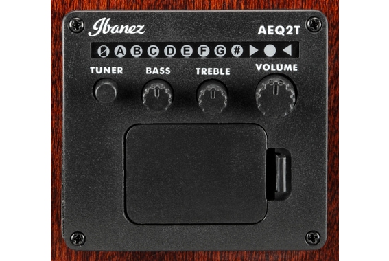 Ibanez AEGB24E-MHS Basse Acoustique Acajou Sunburst Brillant image 9