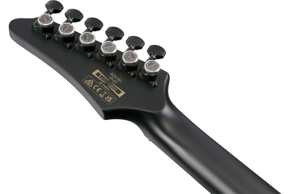 Ibanez AZ41B1-BKF Iron Label Black Flat image 9