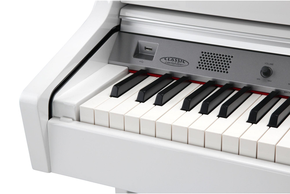 Classic Cantabile DP-A 410 WH E-Piano Weiß Hochglanz  - Retoure (Zustand: sehr gut) image 9