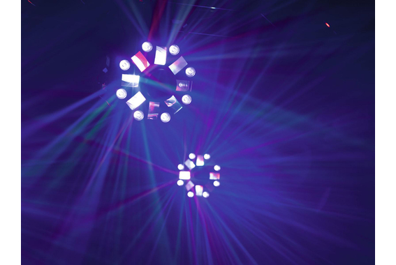 Eurolite LED FE-1750 Hybrid Laserflower QuickDMX Set image 9