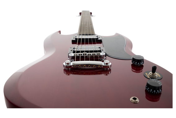 Shaman Element Series DCX-100R E-Gitarre dunkelrot  - Retoure (Zustand: sehr gut) image 9