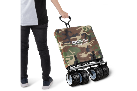 Stagecaptain BW-907 CA Bollycart Carrello Pieghevole Senza Tetto Camouflage image 9