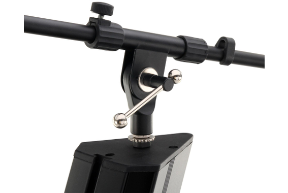 Soporte Para Teclado Classic Cantabile KS-100 Negro Incluye Micrófono Y Bolsa De Transporte image 9