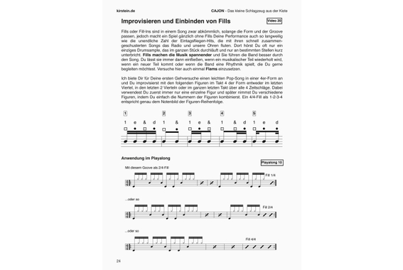 Set Sela Varios Cajon Brown incl. Scuola di Cajon image 9