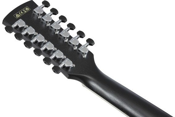 Ibanez AW8412CE-WK Weathered Black image 9