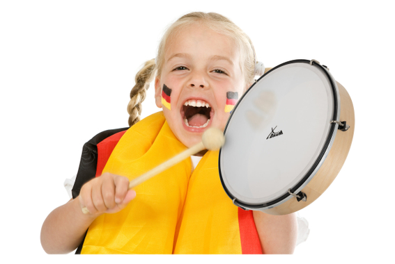 XDrum HTM-12K 12" Handtrommel met kunststofvel image 9