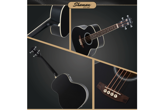 Shaman ABM4-50E-BK Akustik Bass Schwarz  - Retoure (Zustand: gut) image 9