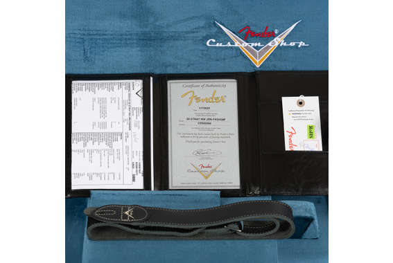 Fender Custom Shop 1959 Stratocaster Journeyman Relic Aged Shoreline Gold image 9