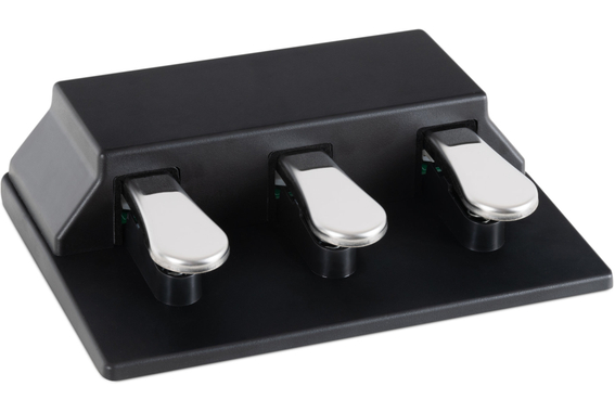 Yamaha P-225B Stagepiano Schwarz Pedal Set image 9