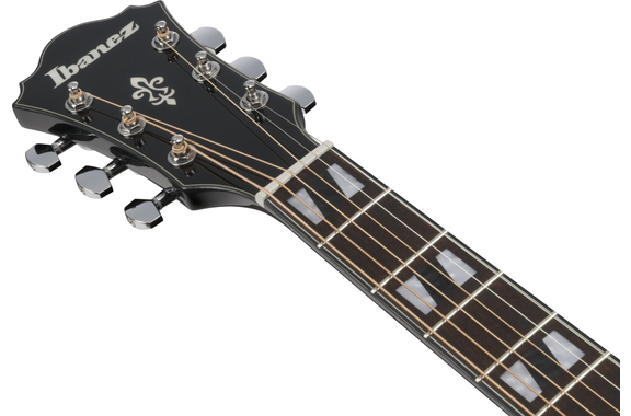 Ibanez AE170-TBK Guitare Western Transparent Black High Gloss image 9