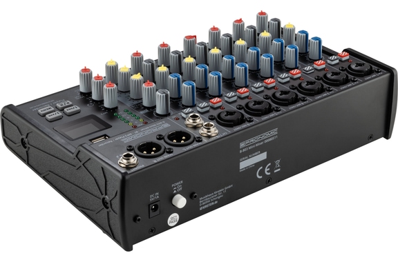 Pronomic B-803 Mini Mixer with Bluetooth and USB Recording image 9