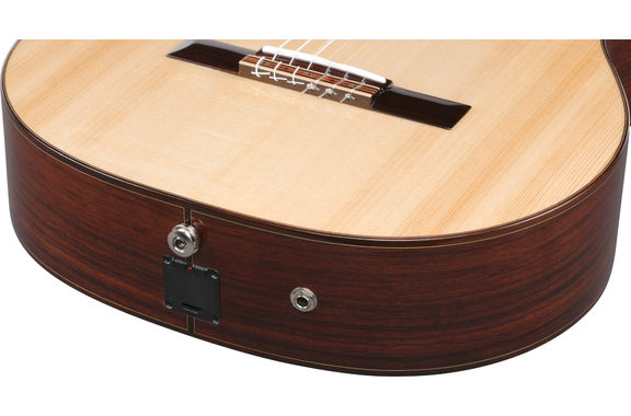 Ibanez GA380CE-NT Concert Guitar Natural High Gloss image 9