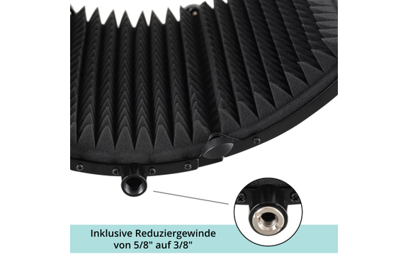 Pronomic MP-80F Micscreen Schwarz image 9