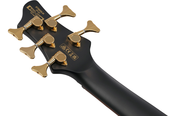 Ibanez BTB605LM-BKF BTB Electric Bass Black Flat image 9