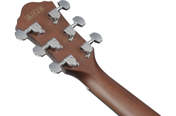 Ibanez AEWC16QA-TEH Westerngitaar Transparant Emerlad Burst Top Nat High Gloss image 9