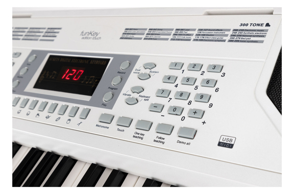 FunKey 61 Edition Touch Set Blanc incl. École image 9