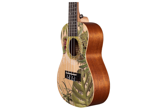 Cascha Art Series Konzert Ukulele Leafy  - Retoure (Zustand: gut) image 9