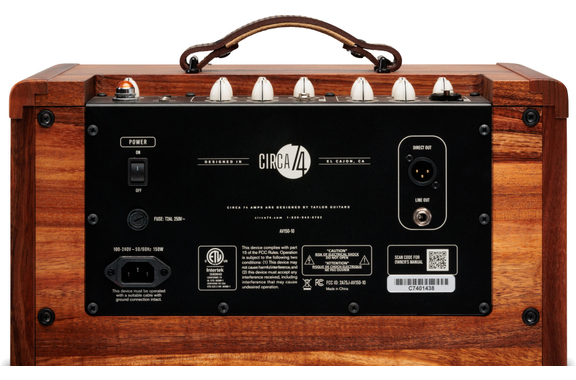 Taylor Circa74 AV150-10 150W 10" Akustik Combo Koa image 9