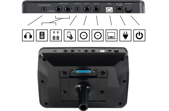 XDrum DD-670 PLUS Mesh E-Drum Kit Live Set image 9
