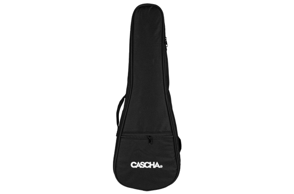 Cascha 2315E Bamboo Sopran Ukulele Graphit Set image 9
