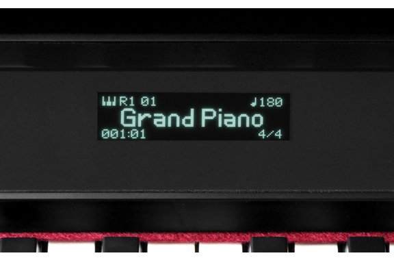 Classic Cantabile UP-1Plus SM Pianoforte Elettrico Verticale Nero Opaco image 9